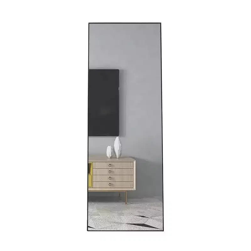 Acekool Miroir pleine longueur 65 x 23 pouces, miroir mural cadre en bois, verre HD incassable, pour chambre à coucher, salon, dressing