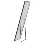 Acekool Miroir pleine longueur 65 x 23 pouces, miroir mural cadre en bois, verre HD incassable, pour chambre à coucher, salon, dressing
