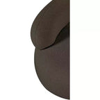 Meridian Furniture Fauteuil en tissu bouclette Venti
