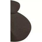 Meridian Furniture Fauteuil en tissu bouclette Venti