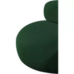 Meridian Furniture Fauteuil en tissu bouclette Venti