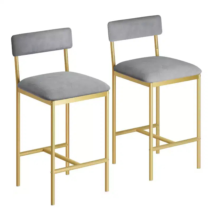 Table de cuisine et chaises de salle à manger pour 2 avec étagère de rangement et chaises rembourrées, ensemble table de bar pour petits espaces et appartements