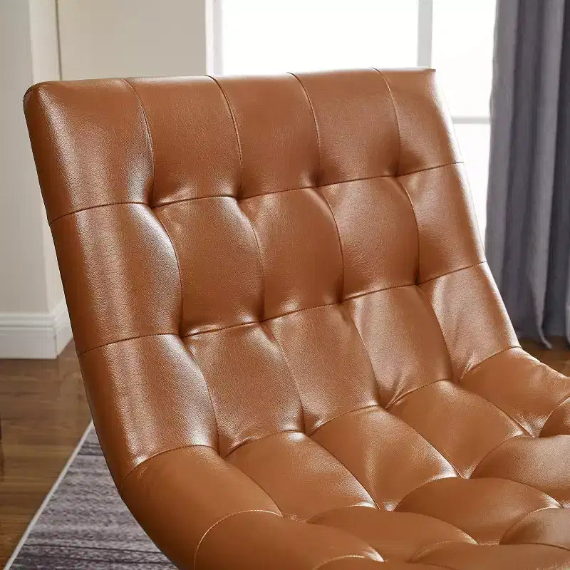 Chaise de bureau pivotante sans accoudoirs Art Leon