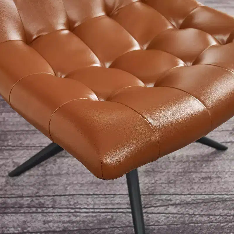 Chaise de bureau pivotante sans accoudoirs Art Leon