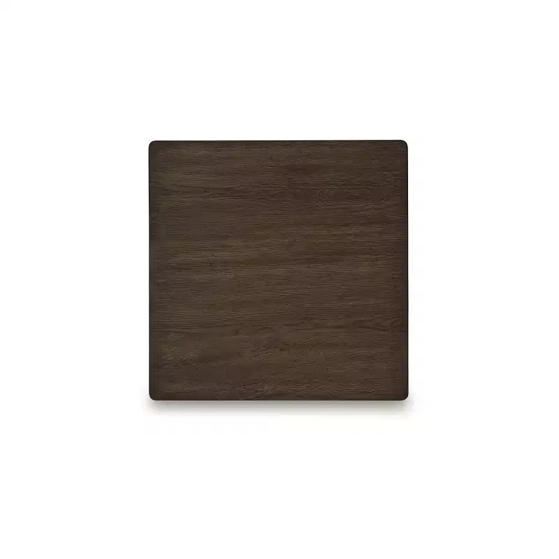 Table d'appoint contemporaine Ashley Hannodream de Signature Design – Fini chêne glacé brun chaud