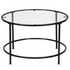 Raina Glass Top Coffee Table