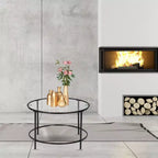 Table basse Raina en verre