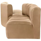 Meridian Furniture, Canapé modulable Arc en velours