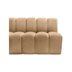 Meridian Furniture, Canapé modulable Arc en velours