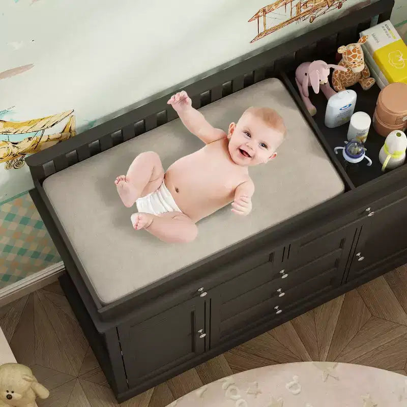 Famapy Table à Langer Commode Rembourrage de Dessus de Protection des Bords