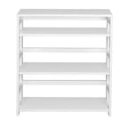 Regency, Bibliothèque Pliante Haute 34 po Flip Flop - Blanc