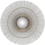 Orbit The Sun Mirror - 20 x 20 - MIR4021 - Gold - Safavieh