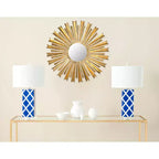 Miroir Sunburst Golden Arrows - 33 x 33 - MIR4027 - Or antique - Safavieh