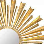 Miroir Sunburst Golden Arrows - 33 x 33 - MIR4027 - Or antique - Safavieh