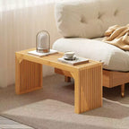 Costway Banc de salle à manger en bambou 1 ou 2 pièces, 91 cm de long, banc d'entrée, banc en bois massif pour intérieur et extérieur