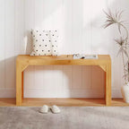 Costway Banc de salle à manger en bambou 1 ou 2 pièces, 91 cm de long, banc d'entrée, banc en bois massif pour intérieur et extérieur