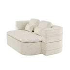 Canapé-lit pliable 2 en 1 de 75 pouces, canapé de sol convertible avec coussin en mousse et couverture multifonctionnelle pour salon, chambre à coucher ou studio