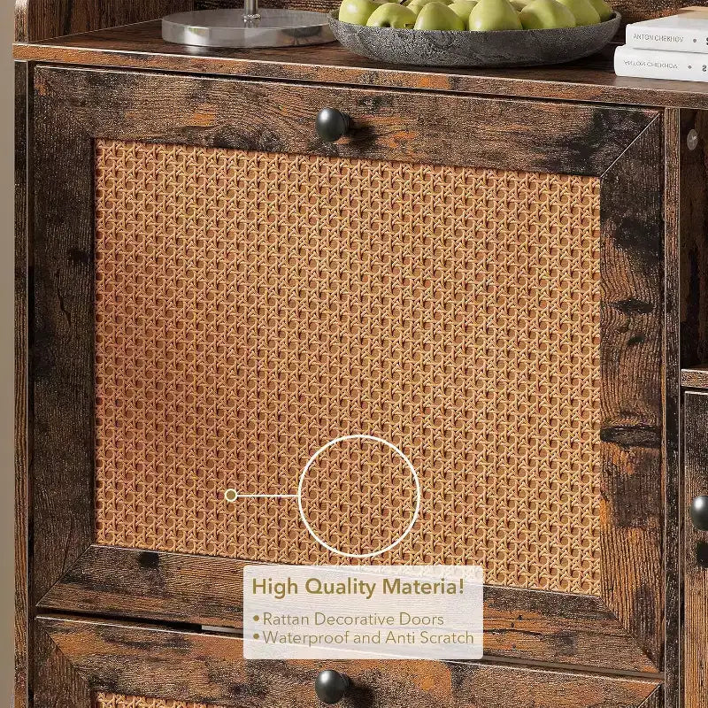 Meuble à chaussures COZONY avec tiroirs basculants, étagères réglables à 3 niveaux pour entrée, design peu encombrant pour l'entrée.