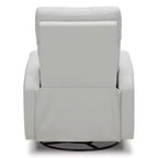 Fauteuil inclinable, pivotant, planant et à bascule en cuir Spruce & Spring avec ports USB
