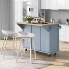 Meuble de rangement Okak, meuble de cuisine à 5 roulettes, 2 portes et rangements intérieurs de porte, meuble pour salle à manger, cuisine