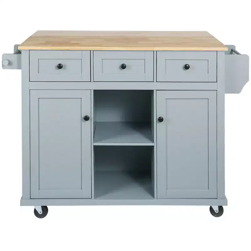 Meuble de rangement Okak, meuble de cuisine à 5 roulettes, 2 portes et rangements intérieurs de porte, meuble pour salle à manger, cuisine