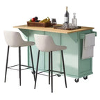 Meuble de rangement Okak, meuble de cuisine à 5 roulettes, 2 portes et rangements intérieurs de porte, meuble pour salle à manger, cuisine