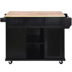 Meuble de rangement Okak, meuble de cuisine à 5 roulettes, 2 portes et rangements intérieurs de porte, meuble pour salle à manger, cuisine