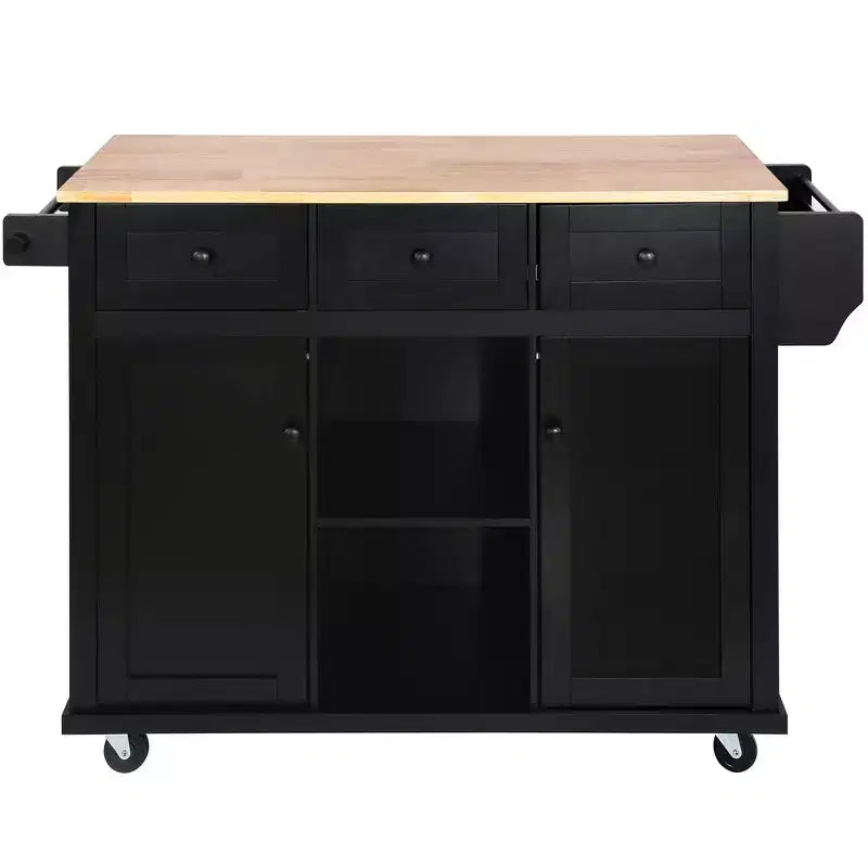 Meuble de rangement Okak, meuble de cuisine à 5 roulettes, 2 portes et rangements intérieurs de porte, meuble pour salle à manger, cuisine