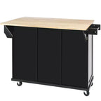 Meuble de rangement Okak, meuble de cuisine à 5 roulettes, 2 portes et rangements intérieurs de porte, meuble pour salle à manger, cuisine