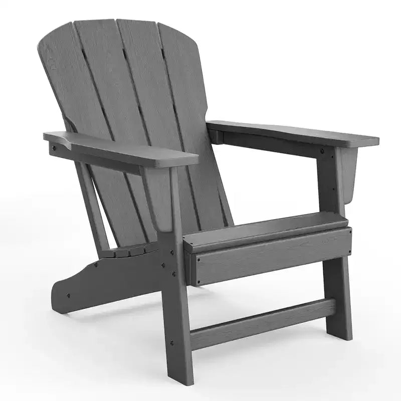Chaise Adirondack, Mobilier de terrasse, Chaises de brasero extérieur à dossier haut, et Chaise de mobilier d'extérieur pour patio, terrasse, jardin, Montage facile