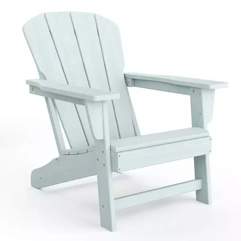 Chaise Adirondack, Mobilier de terrasse, Chaises de brasero extérieur à dossier haut, et Chaise de mobilier d'extérieur pour patio, terrasse, jardin, Montage facile