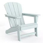 Chaise Adirondack, Mobilier de terrasse, Chaises de brasero extérieur à dossier haut, et Chaise de mobilier d'extérieur pour patio, terrasse, jardin, Montage facile