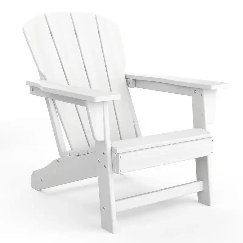 Chaise Adirondack, Mobilier de terrasse, Chaises de brasero extérieur à dossier haut, et Chaise de mobilier d'extérieur pour patio, terrasse, jardin, Montage facile