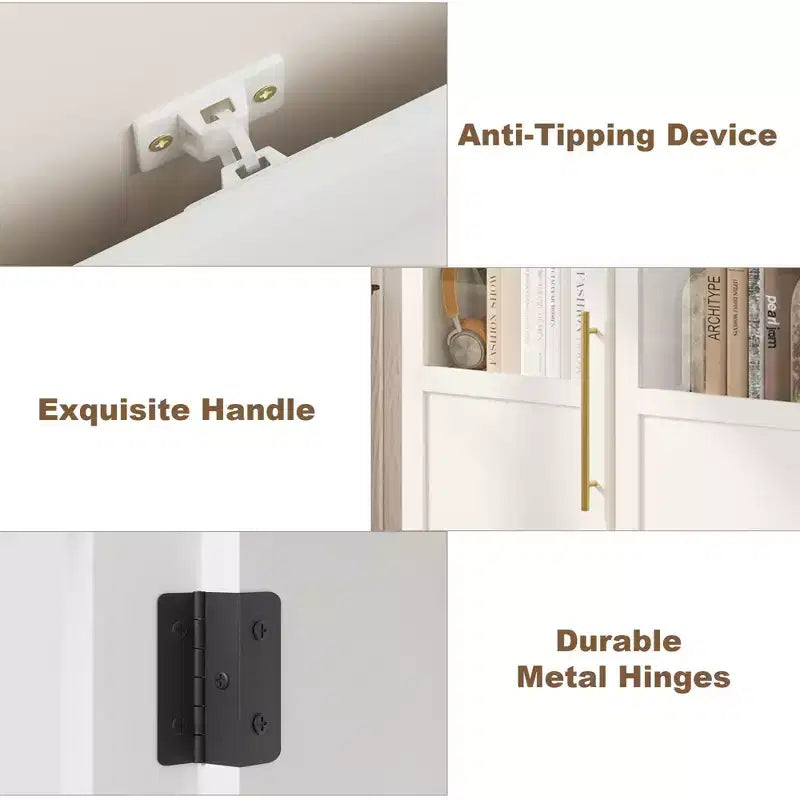 Armoire de rangement haute avec porte en verre, meuble de rangement de salle de bain de 70 po avec étagères réglables pour petits espaces