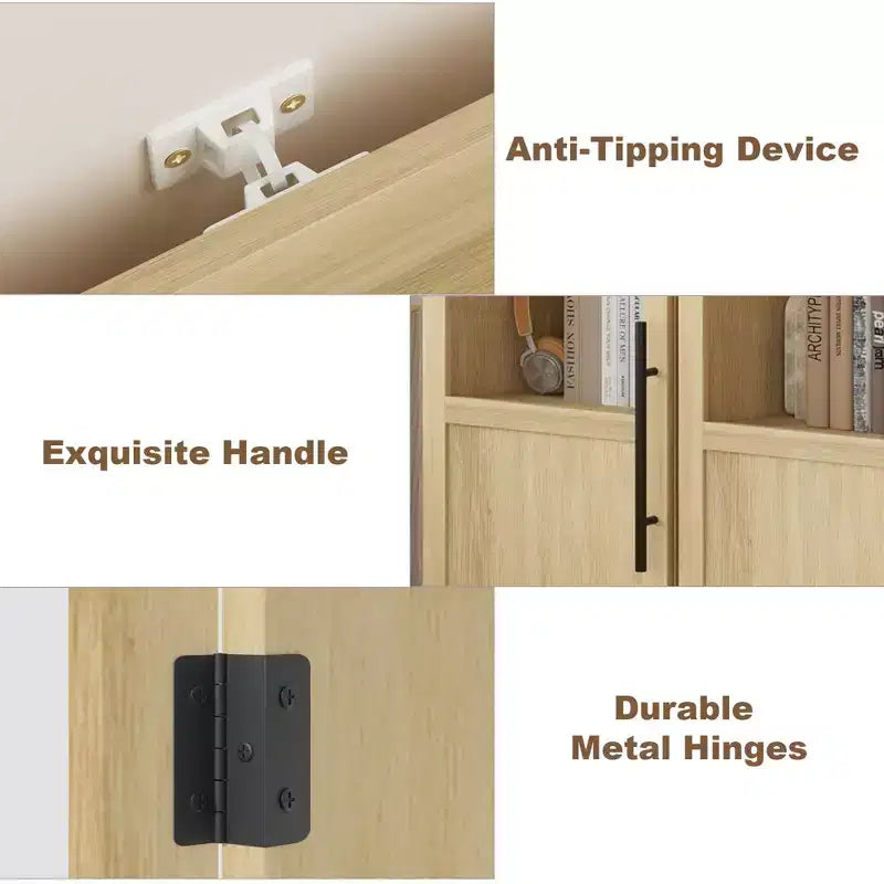 Armoire de rangement haute avec porte en verre, meuble de rangement de salle de bain de 70 po avec étagères réglables pour petits espaces
