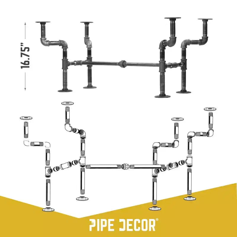 Table Basse Streetlights Par PIPE DECOR