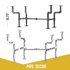 Table Basse Streetlights Par PIPE DECOR