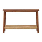 Alaterre Calais Wood Console Table, Chestnut