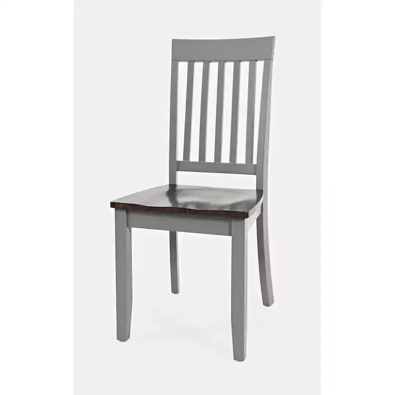 Jofran, Chaise de salle à manger en bois massif Decatur Lane Farmhouse (Lot de 2)