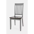 Jofran, Chaise de salle à manger en bois massif Decatur Lane Farmhouse (Lot de 2)
