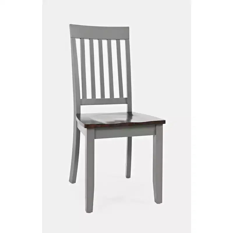 Jofran, Chaise de salle à manger en bois massif Decatur Lane Farmhouse (Lot de 2)