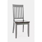 Jofran, Chaise de salle à manger en bois massif Decatur Lane Farmhouse (Lot de 2)