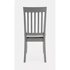 Jofran, Chaise de salle à manger en bois massif Decatur Lane Farmhouse (Lot de 2)
