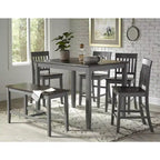 Jofran, Chaise de salle à manger en bois massif Decatur Lane Farmhouse (Lot de 2)