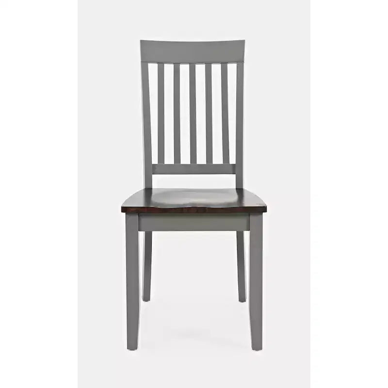 Jofran, Chaise de salle à manger en bois massif Decatur Lane Farmhouse (Lot de 2)