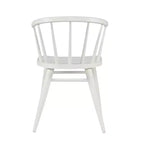 Chaise de salle à manger à dossier courbé en bois massif Jofran,Fitz (Lot de 2)