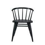 Jofran,Fitz Traditional Solid Wood Curved Back Spindle Dining Chair (Set of 2)