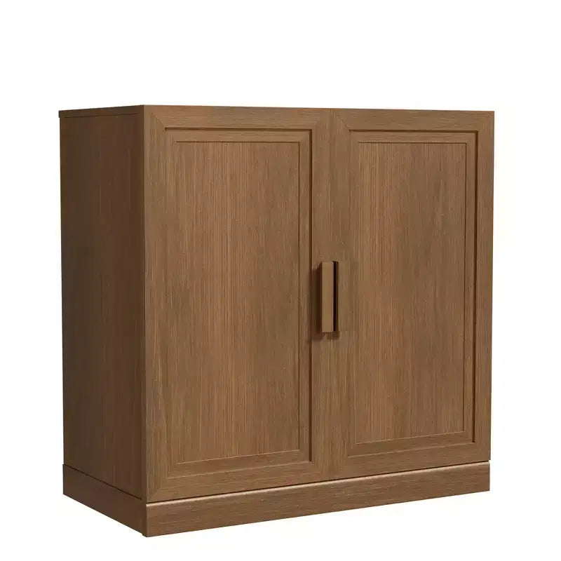 Meuble de rangement haut de 79 cm imitation bois, couleur blanche, avec 2 portes en bois massif pour chambre à coucher, salon/salle à manger