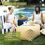 Majestic Home Goods,Poufs et Ottomans Wales