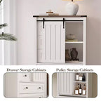 Commode 5 tiroirs, commode de chambre moderne en bois avec tiroirs de rangement, meuble TV de style ferme pour le salon, la chambre, le couloir